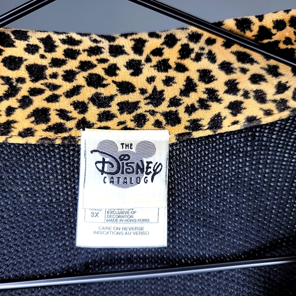 The Disney Catalog | Cheetah Mickey Cardigan | 3x - Picture 3 of 3